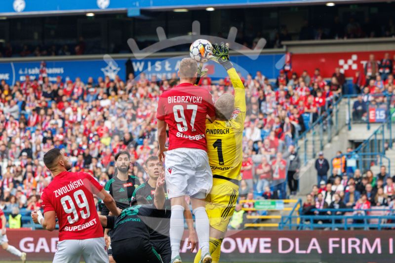 Piłka Nożna: , BETCLIC 1. LIGA SEZON 2024 2025, WISLA KRAKOW - GORNIK LECZNA - Agencja Fotograficzna